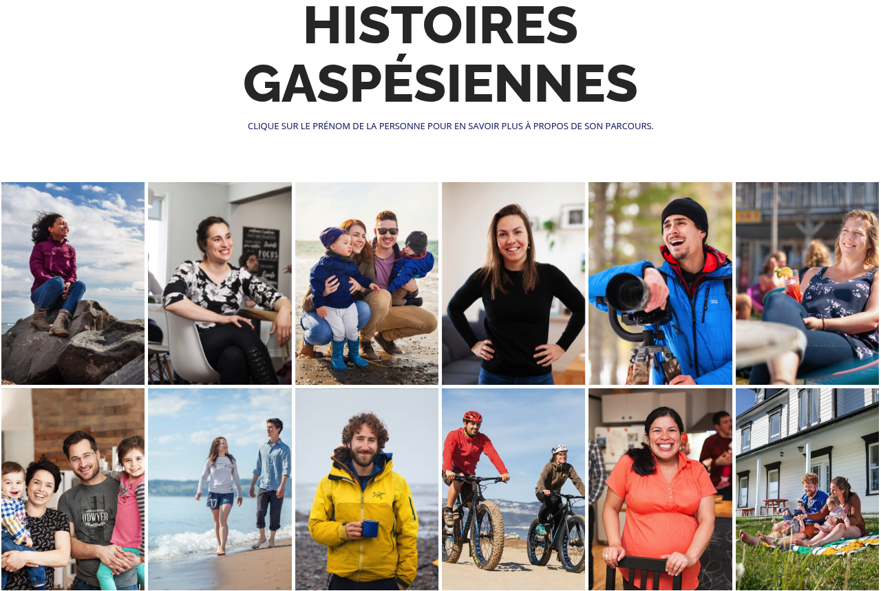 Vivre en Gaspesie
